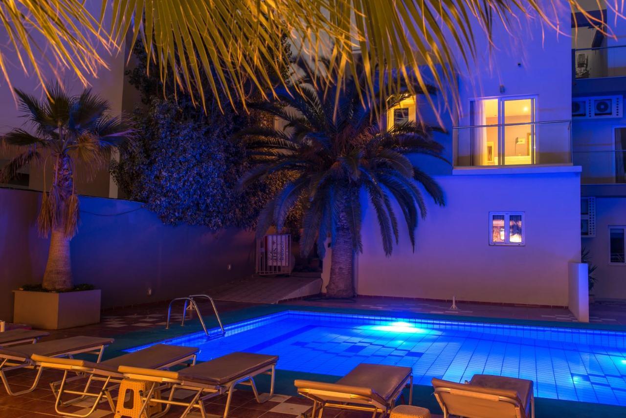 Primavera Beach Hotel Studios & Apartments Malia Exterior foto